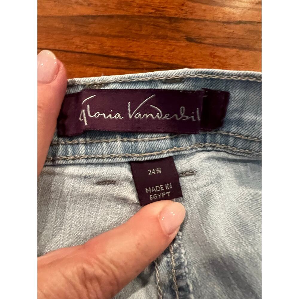Gloria Vanderbilt 24w Stretch Denim Jean Capri - Picture 5 of 7